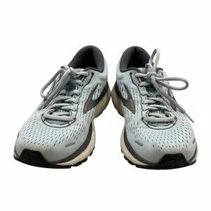 Brooks Ghost 13 Women’s Running Shoes Gray Black Orange Size 7.5 B Medium